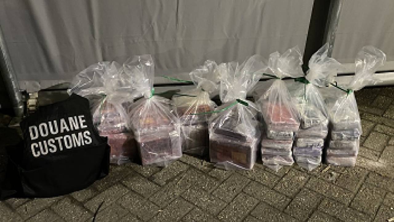 De drugsvondst (foto: douane)