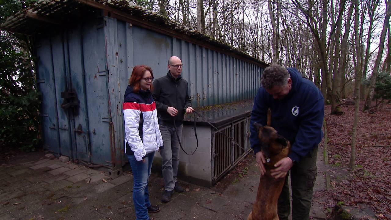 De hond van Marieke is nog altijd blij als hij Marco ziet.