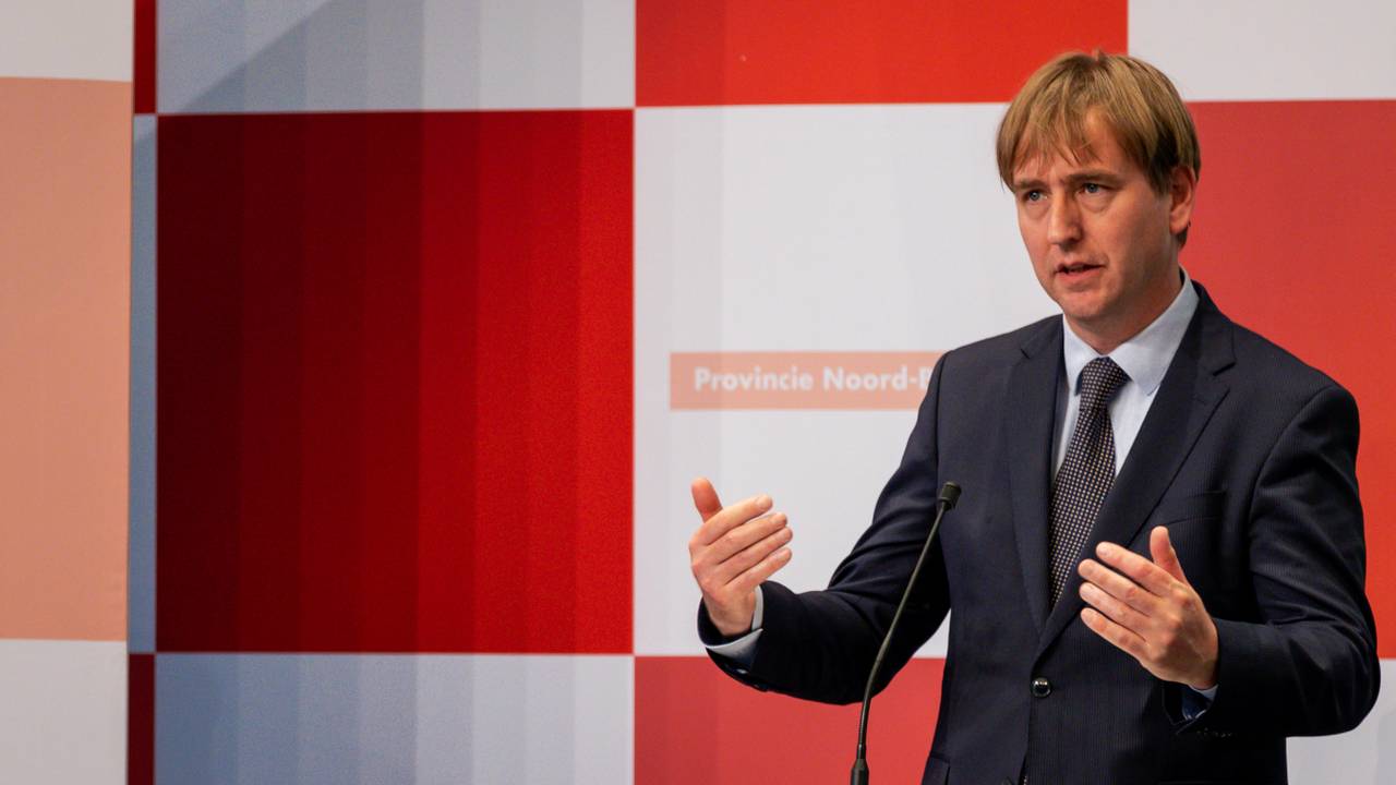 De Brabantse FvD-leider Eric de Bie (foto: ANP).