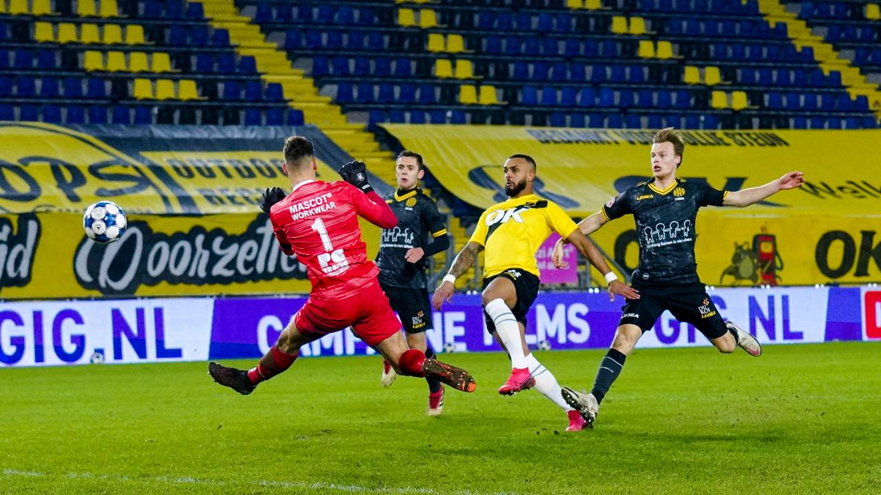 Mario Bilate kon er in de 85e minuut toch nog 2-2 van maken (foto: OrangePictures).