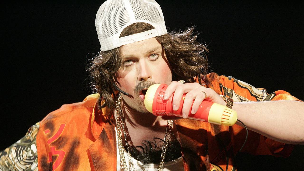 Jimmy Calypso, de kermisexploitant (foto: Rob Scheepers).