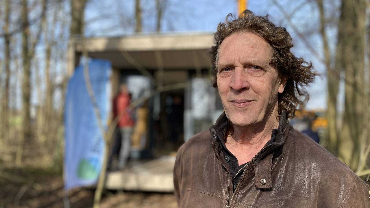 Initiatiefnemer Jan Ottens (foto: Jan Peels).