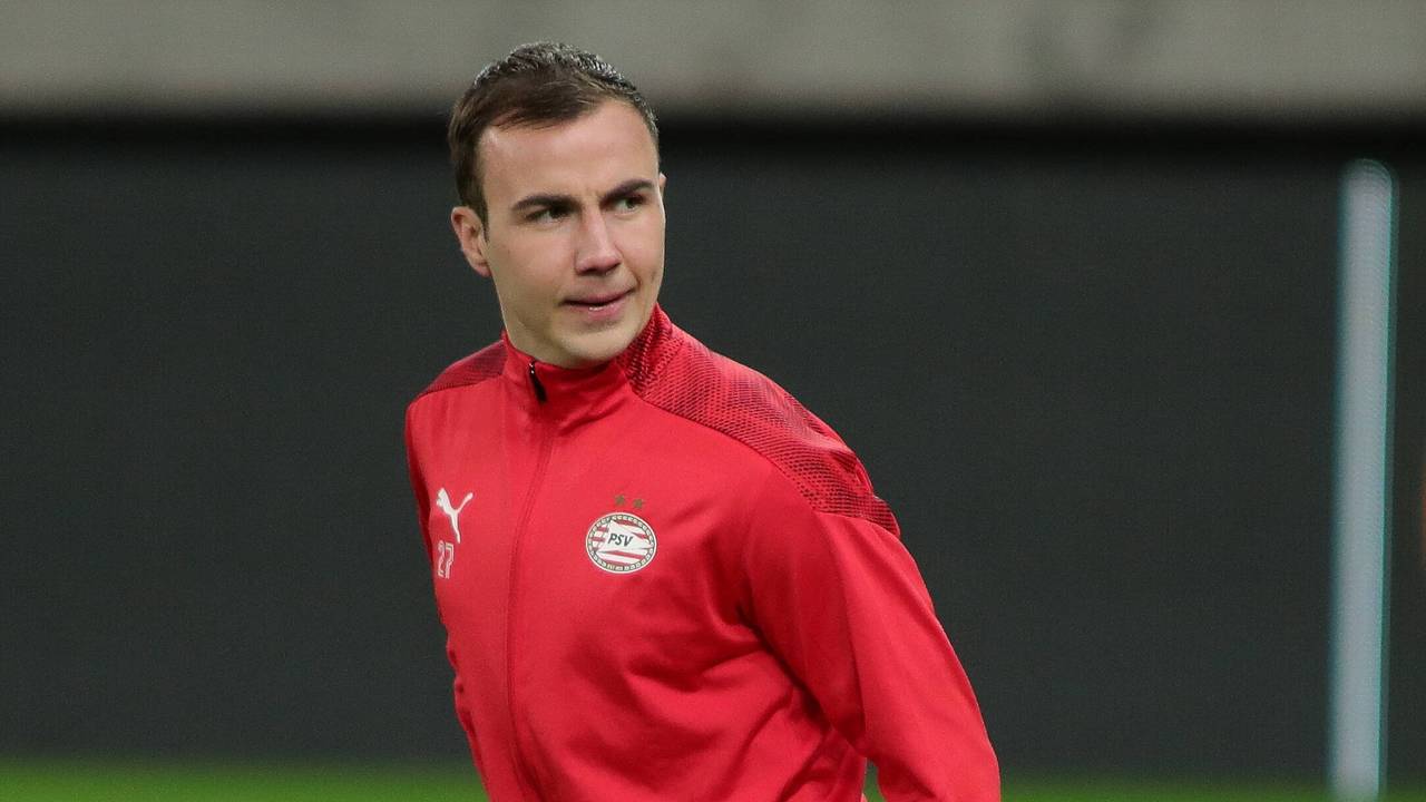 PSV-middenvelder Mario Götze (foto: ANP).