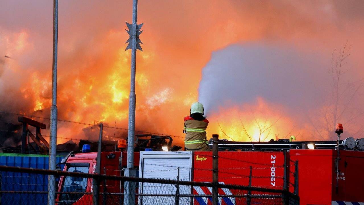 Brand Den Bosch (Foto: Bart Meesters/ SQ Vision)