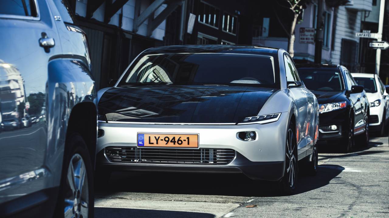 Een auto van Lightyear (foto: Lightyear)