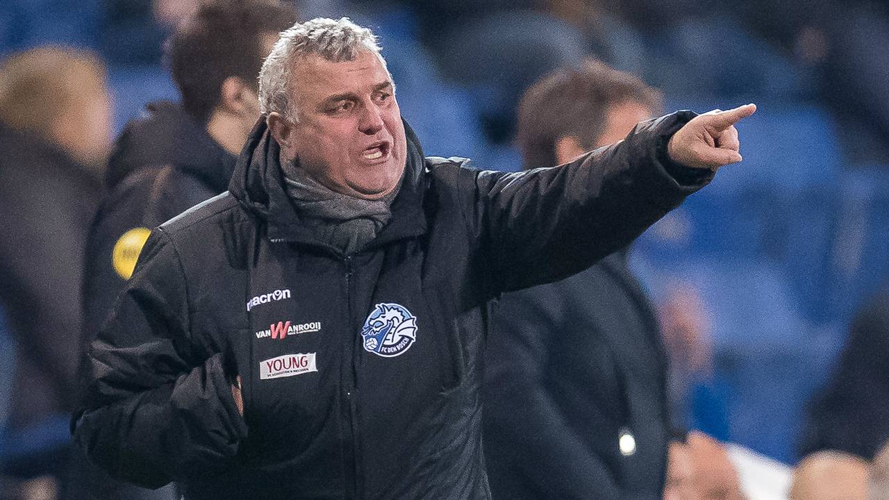 Wiljan Vloet als voetbaltrainer.