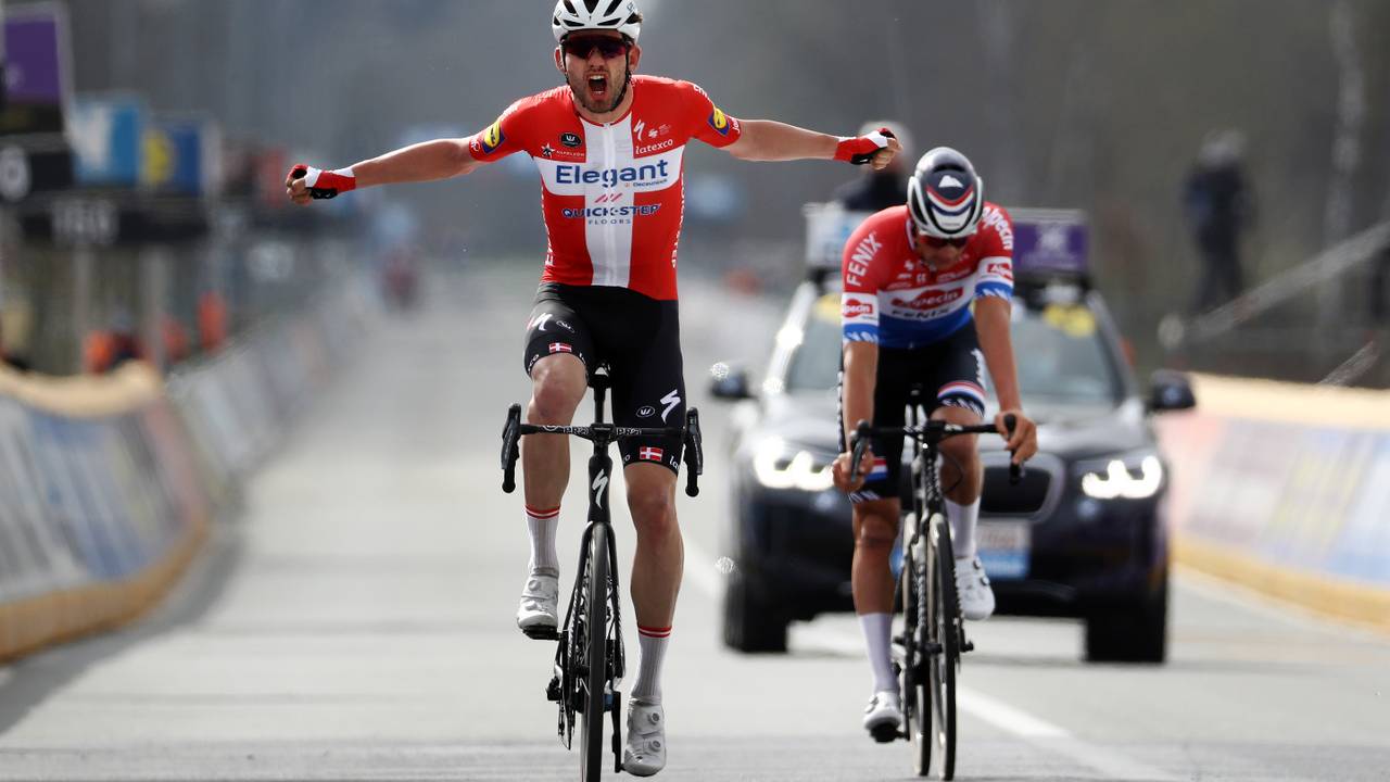 Asgreen verslaat Van der Poel (foto: ANP).
