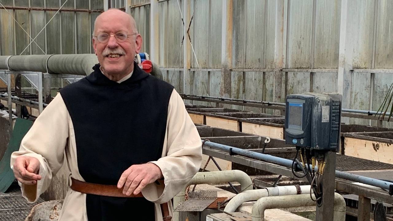 Broeder Isaac, prior van Abdij Koningshoeven. (foto: Abdij Koningshoeven)