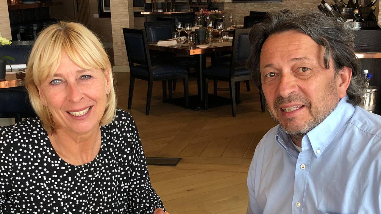 Hélène Hammerstein en Terry van den Berg (eigen foto).