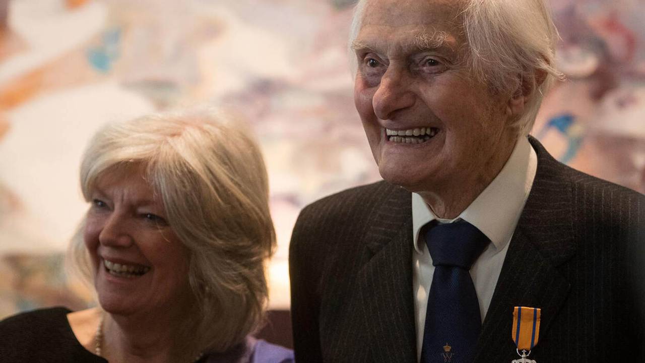 Ken Mayhew en zijn vrouw Patricia (foto: Defensie).