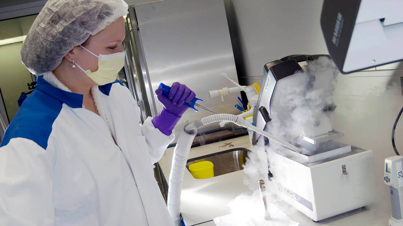 DNA-verwantschapsonderzoek bij het NFI (foto: NFI).