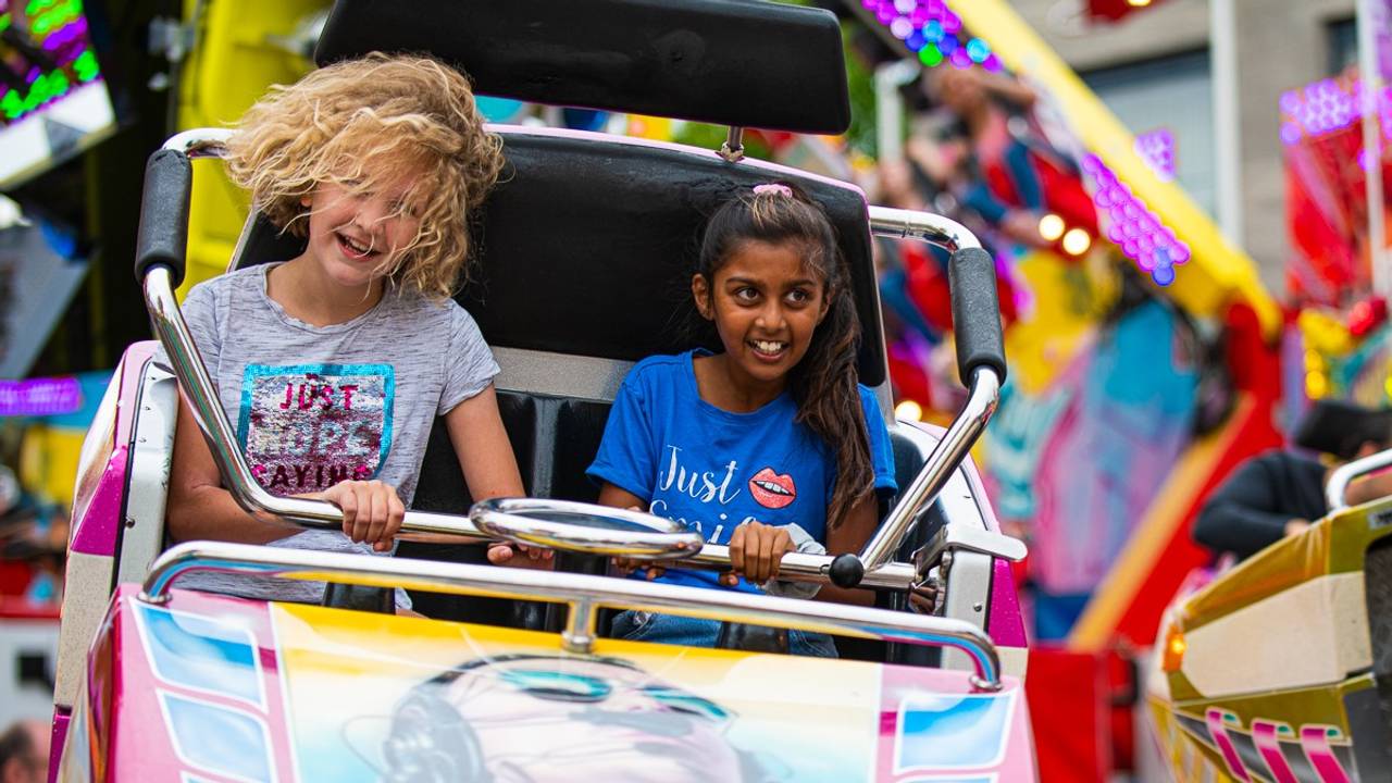 De kermis in Best in 2019 (foto: René van der Horst).