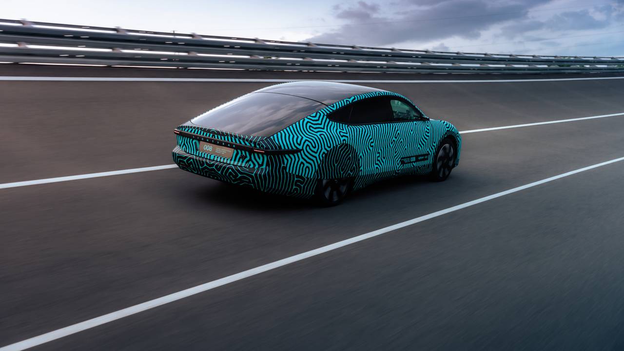 De Lightyear haalde 710 kilometer op één accu (foto: Lightyear)