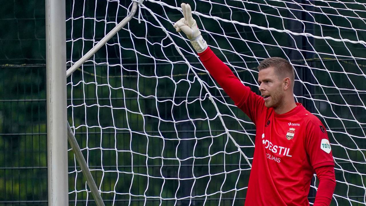 Robbin Ruiter staat weer met plezier op het veld bij Willem II (foto: OrangePictures).