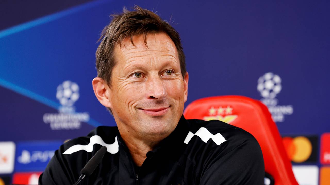 PSV-trainer Roger Schmidt (foto: ANP).