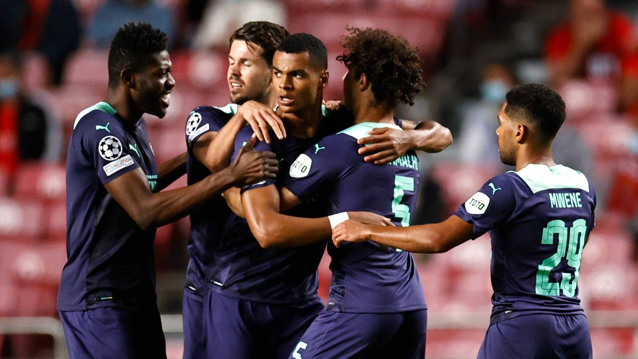 Cody Gakpo scoorde voor PSV (foto: ANP).