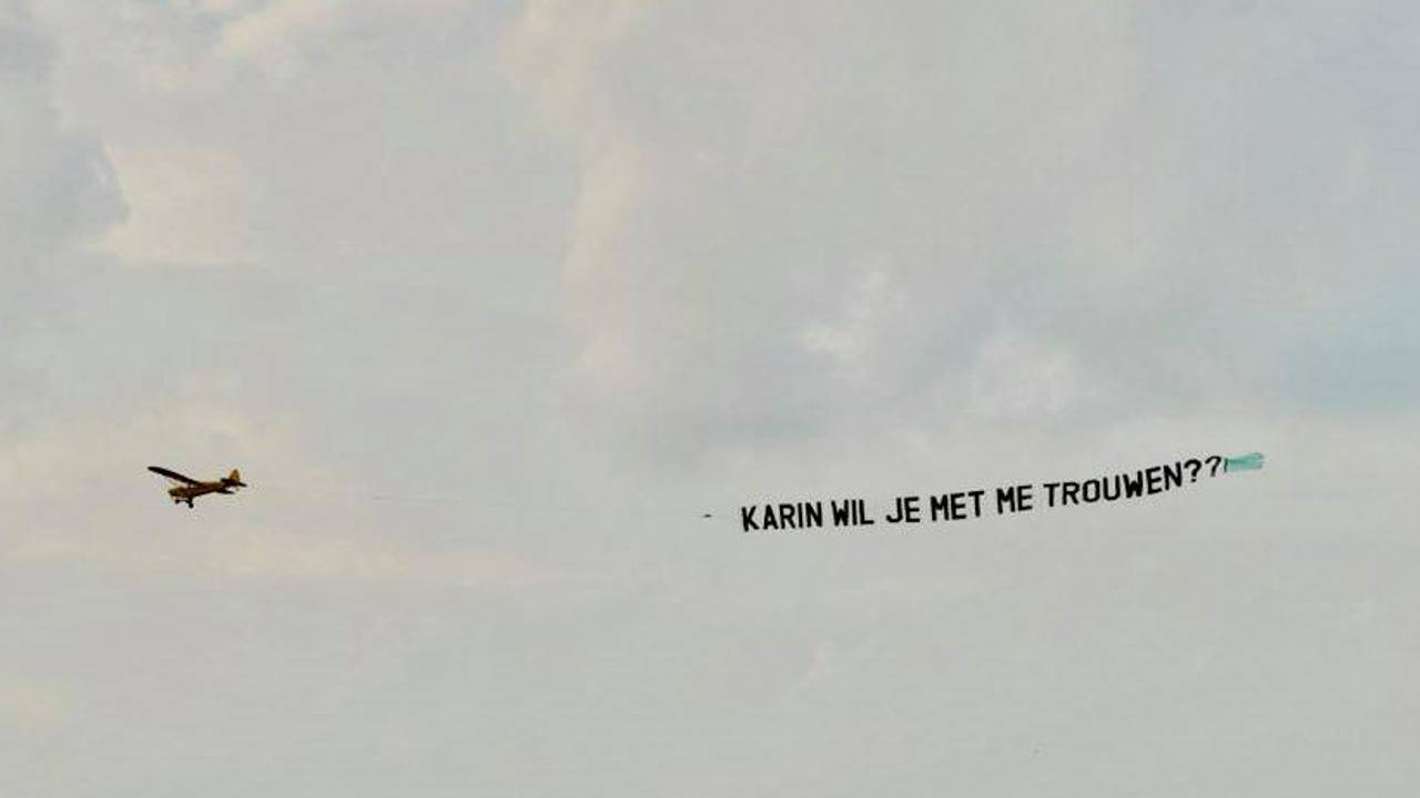 Veel mensen in Uden zagen dit vliegtuig