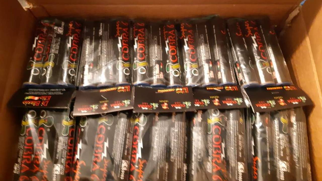 248 Cobra's gevonden in een huis in Schijndel (beeld: wijkagent).