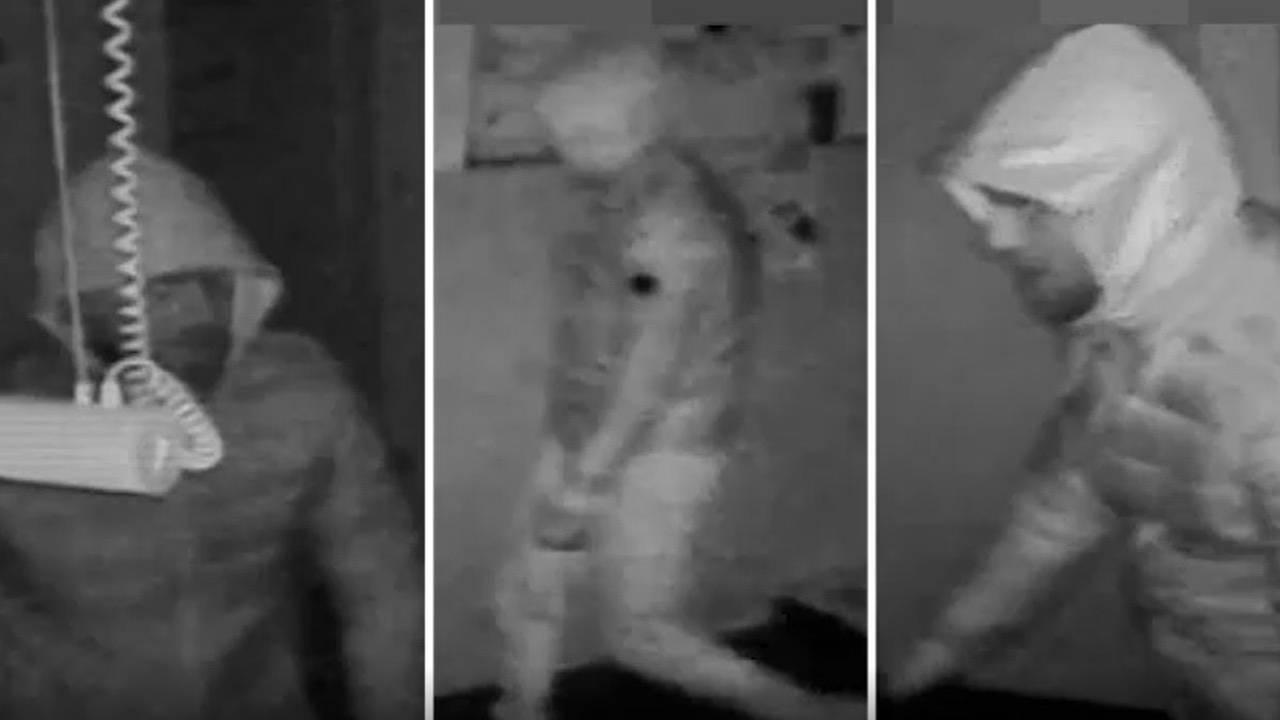 De man is verschillende keren in beeld op bewakingscamera's (beeld: Bureau Brabant)