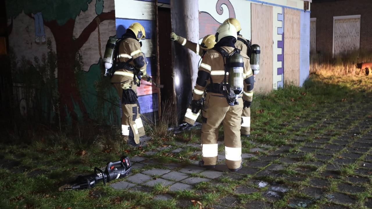 Brandstichting in Boxtel (Foto: Sander van Gils/SQ Vision).