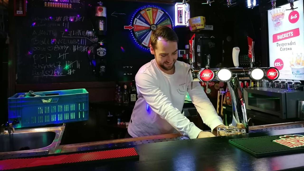 Thomas de Groot van café De Sok in Schijndel (foto: Ista van Galen).