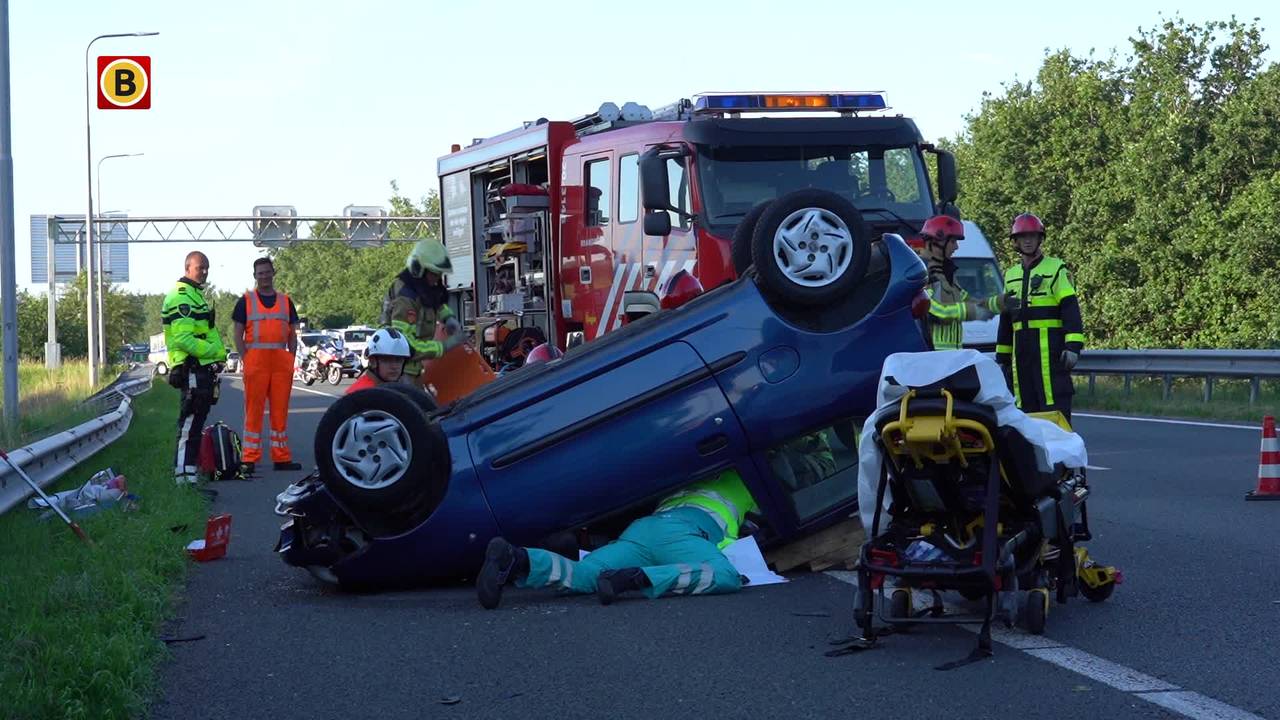files op Brabantse snelwegen • aanrijding fietser in Tilburg.