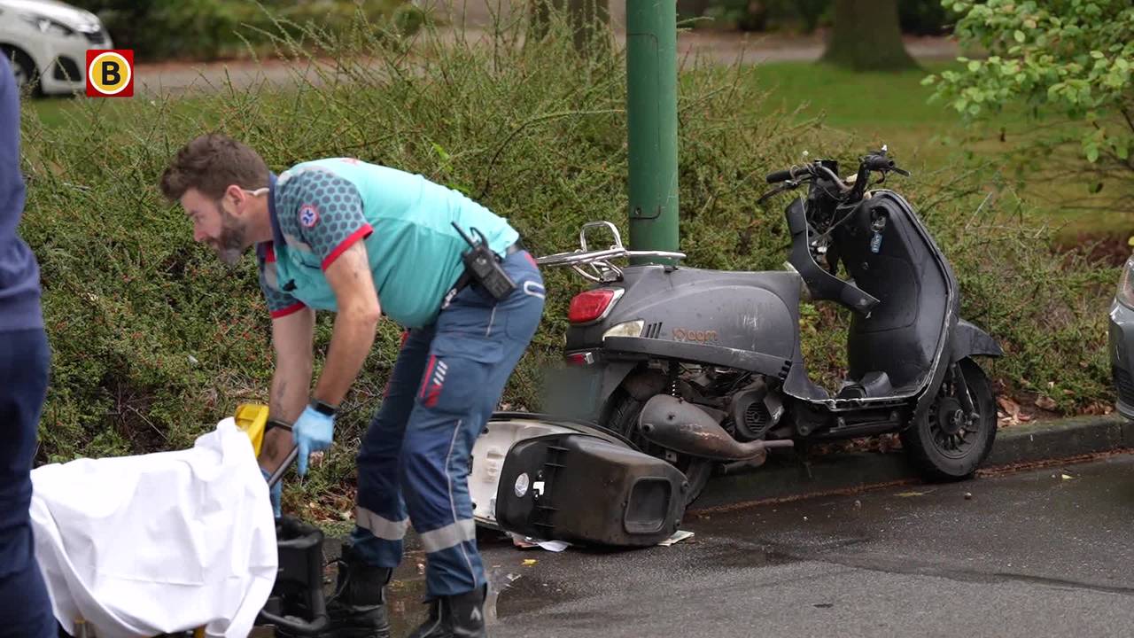 jongen verliest voet • gewonde bij ongeval in Ulvenhout.