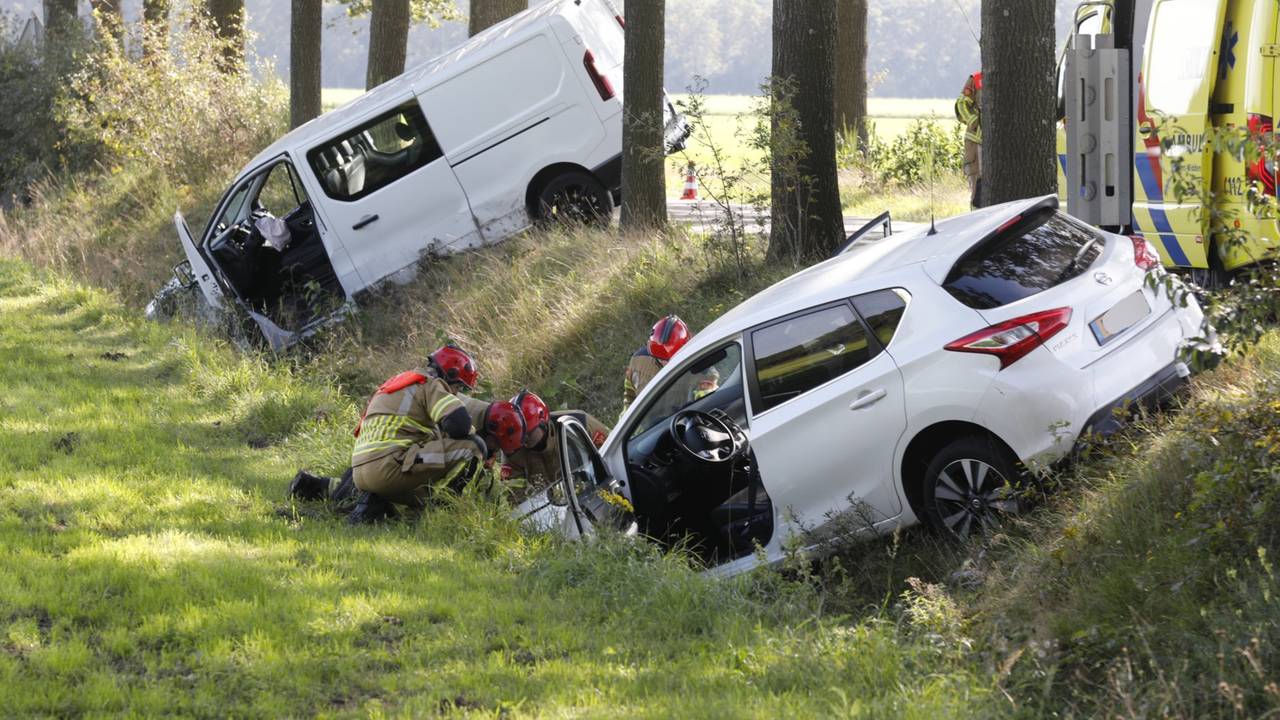 gewonden bij ongelukken met scooters • lange files in de spits.