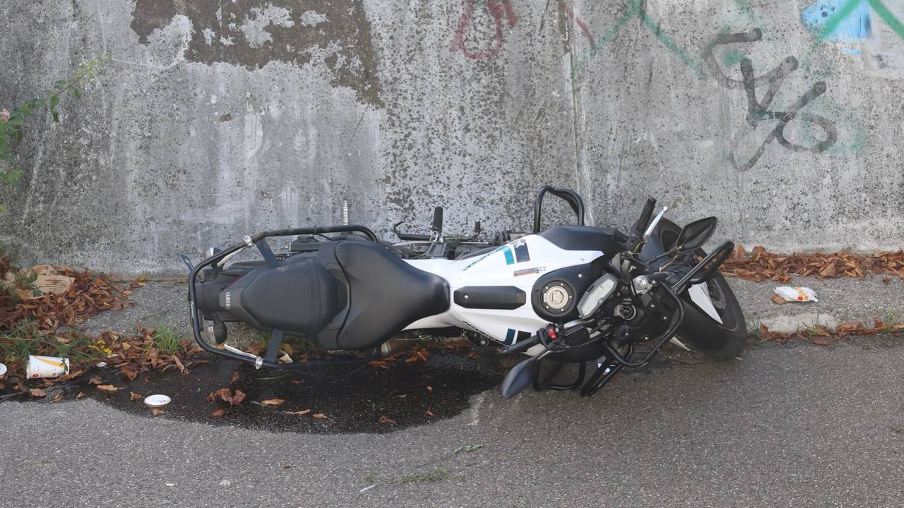 112-liveblog: gewonde bij botsing • motorrijder rijdt van talud.