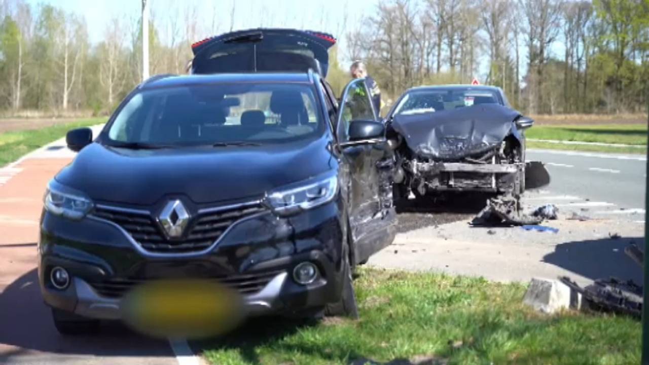 ongeluk met flinke schade • kopschopper aangehouden.