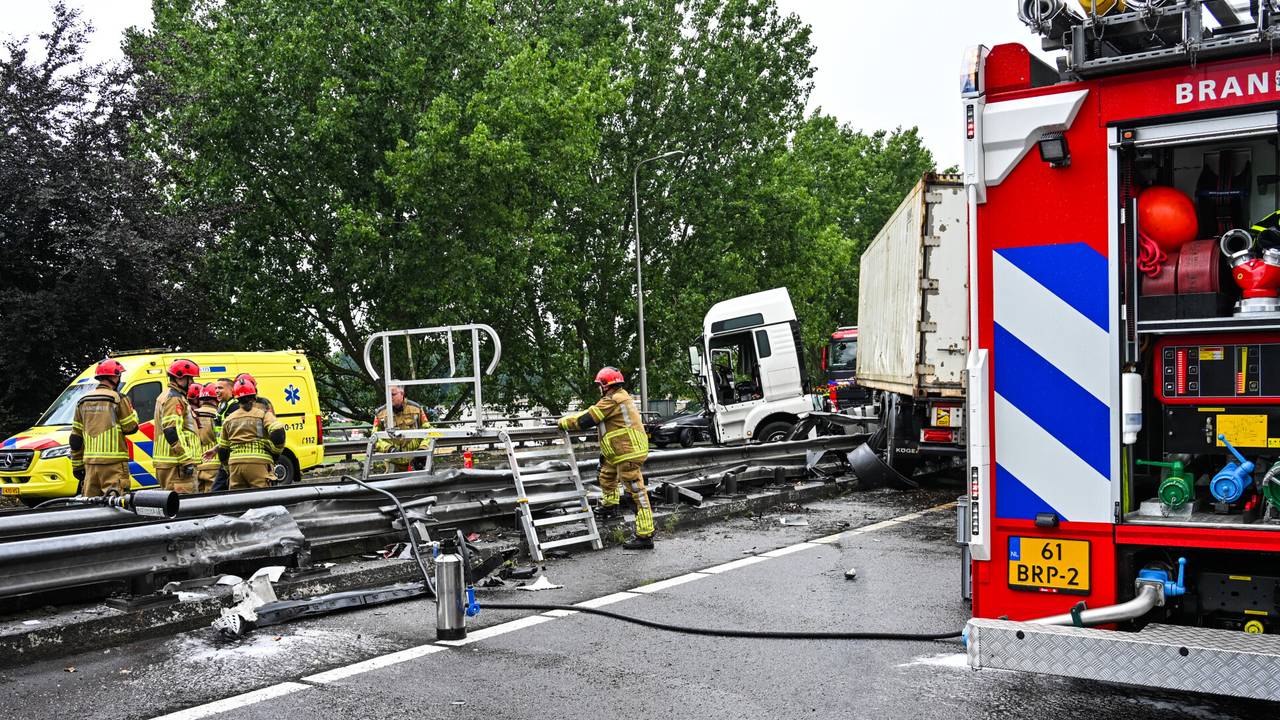 Snelweg A27 weer open na dodelijk ongeval, nog wel snelheidsbeperking