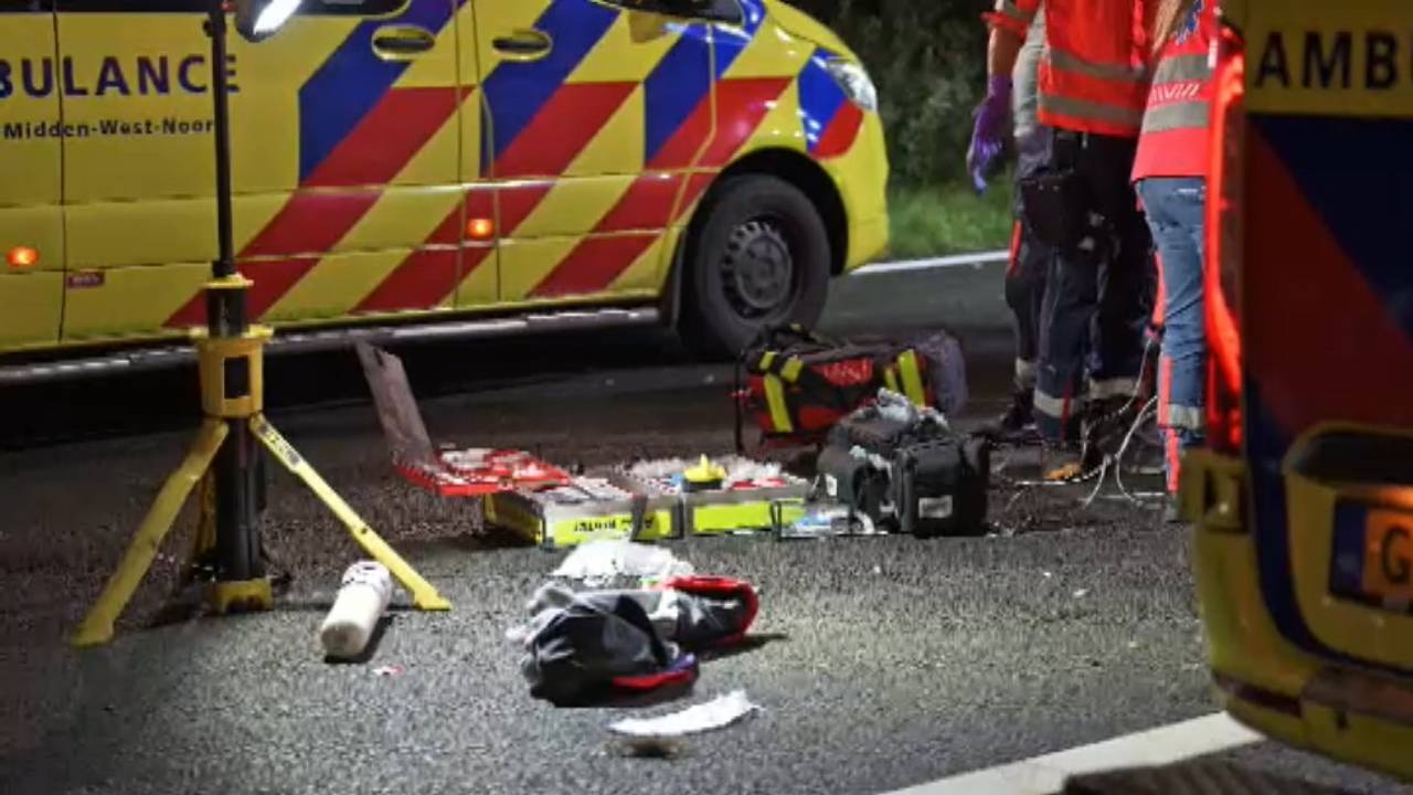Automobilist nog altijd spoorloos na ernstige aanrijding A27.