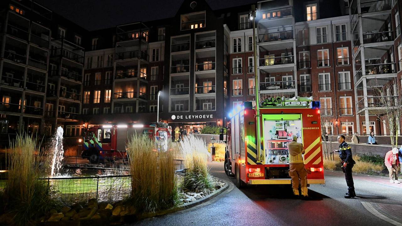 Brand in woonzorgcentrum Leyhoeve in Tilburg