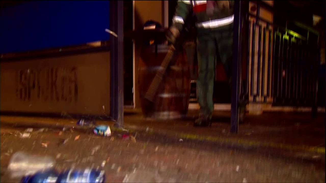 Carnaval the day after: het opruimen is begonnen