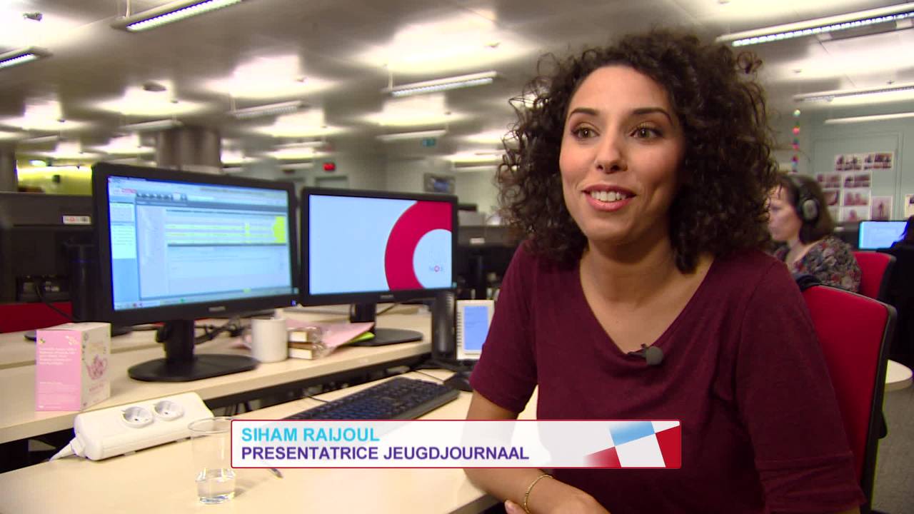 Achter de schermen bij het Jeugdjournaal met Siham Raijoul