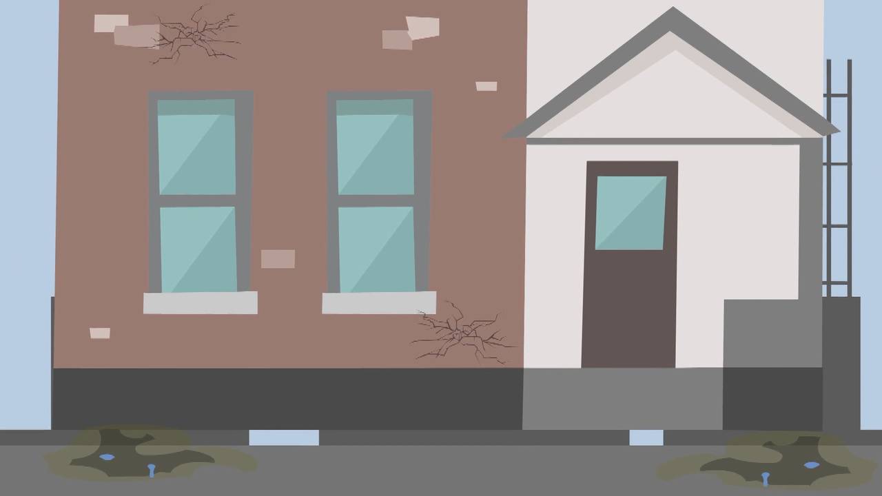 Steeds meer huizen ernstig beschadigd door verzakking