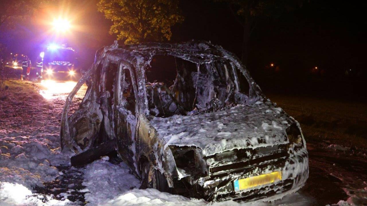 112-nieuws: fietser valt hard op de grond na botsing met auto.