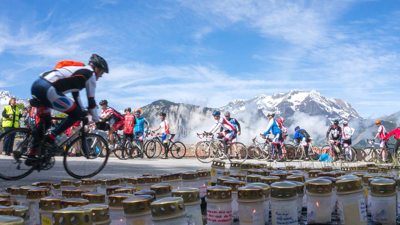 Alpe d'HuZes, opgeven is geen optie