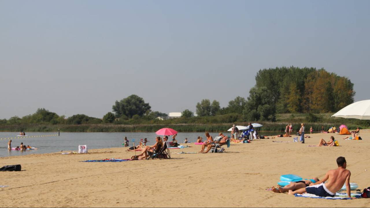 De Binnenschelde is een populaire zwemplek