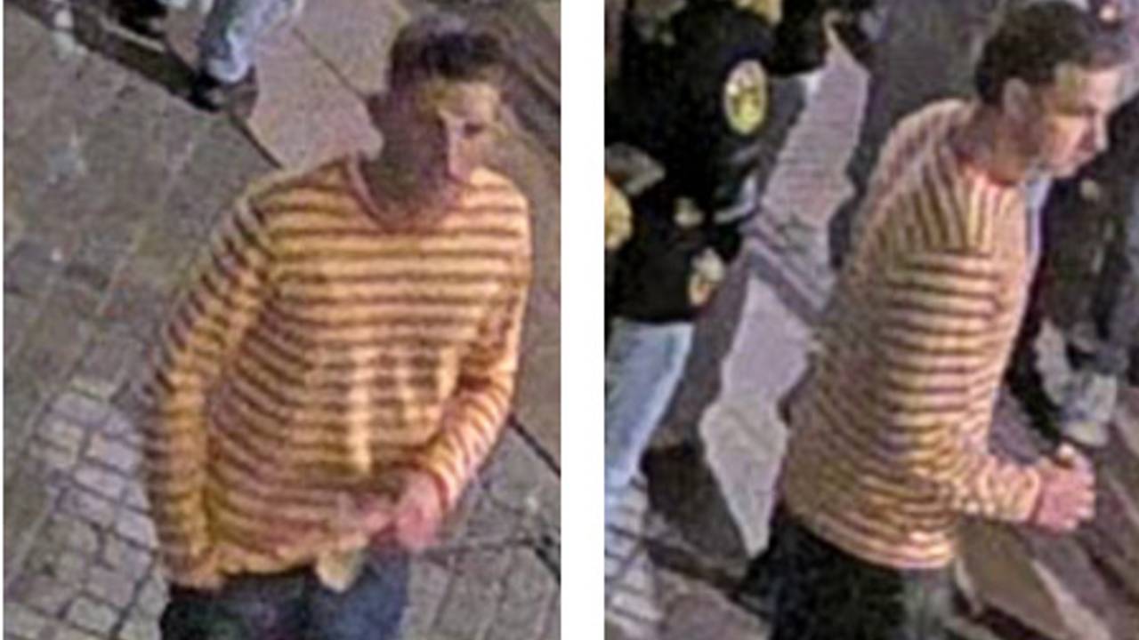 Dit duo wordt gezocht na de mishandeling Achter het Stadhuis in Den Bosch op de Elfde van de Elfde (foto: politie).