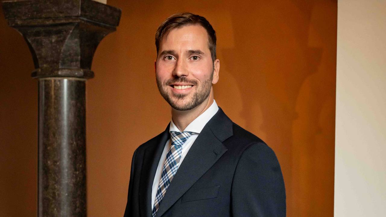 Jorik Franssen (30) is voorgedragen als nieuwe burgemeester van Bergeijk (foto: gemeente Bergeijk). 