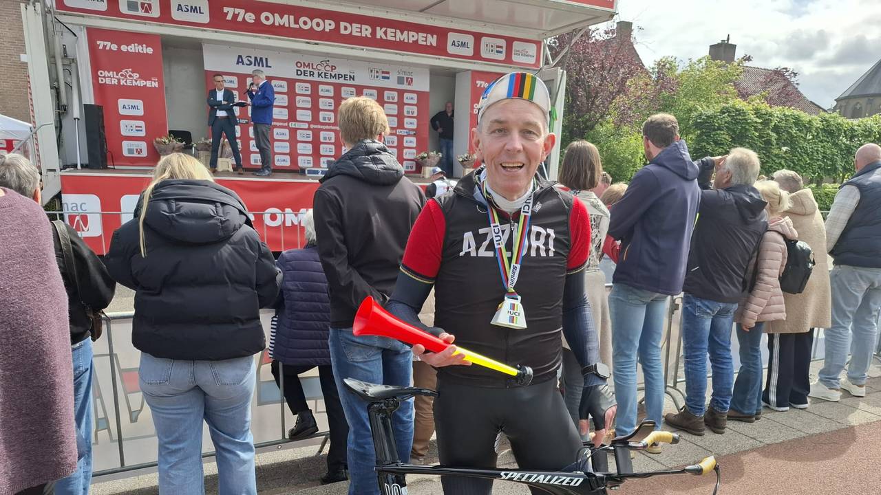 Erik Keeris bij de Omloop der Kempen (foto: Leon Voskamp).