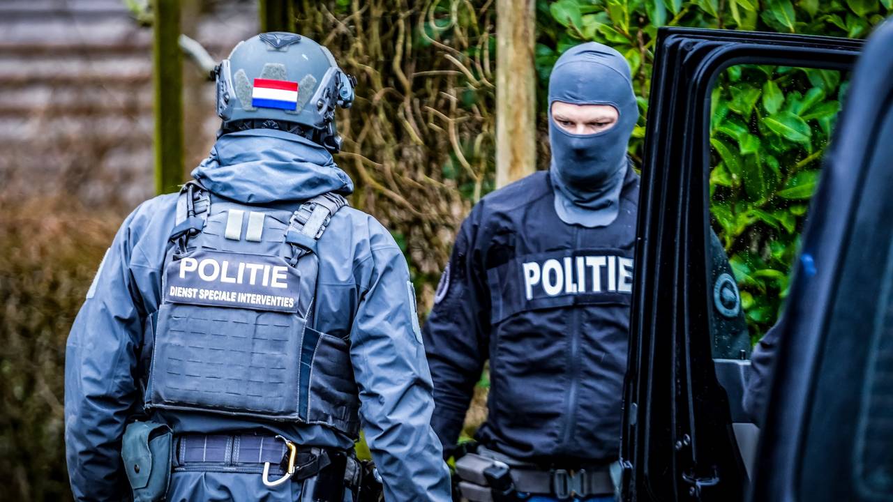 Arrestatieteam (archieffoto: ANP).