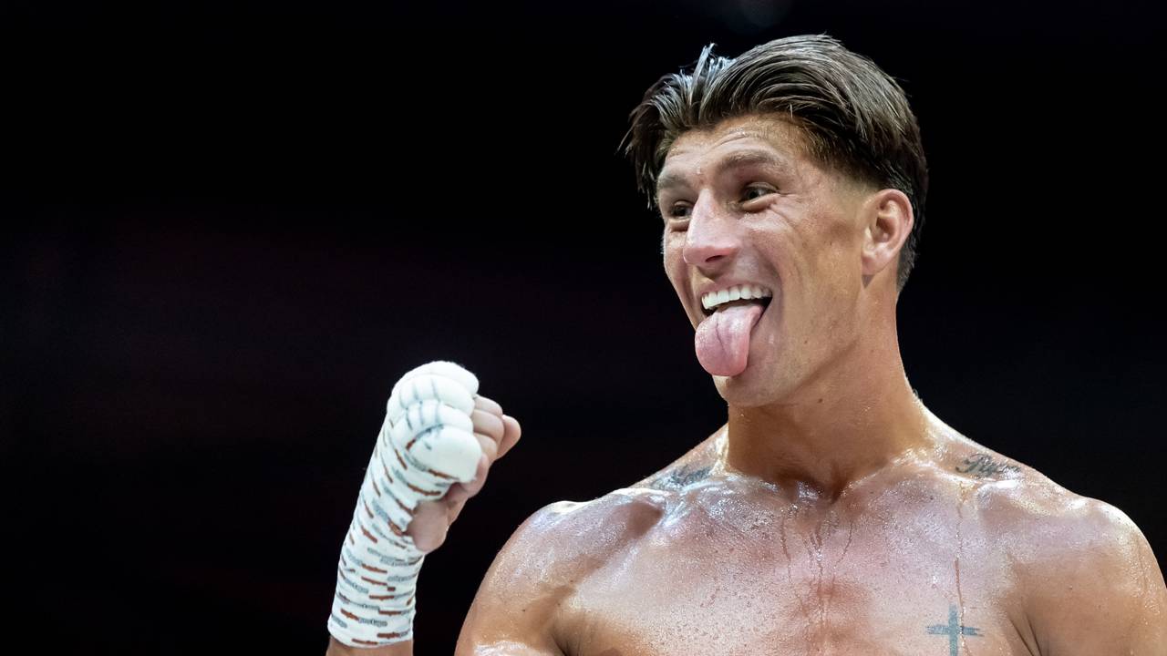 Gradus Kraus won ook in Rotterdam (foto: Iris van den Broek / ANP).