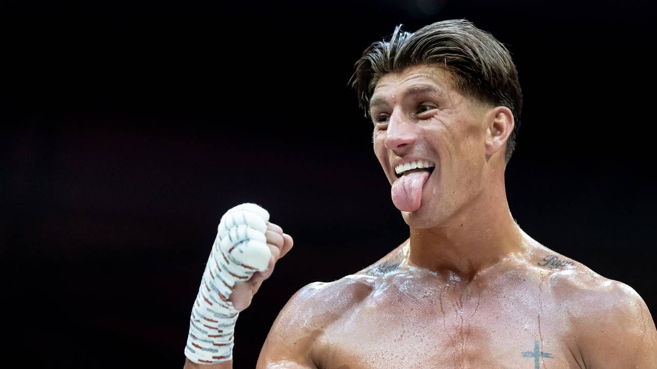Gradus Kraus won ook in Rotterdam (foto: Iris van den Broek / ANP).
