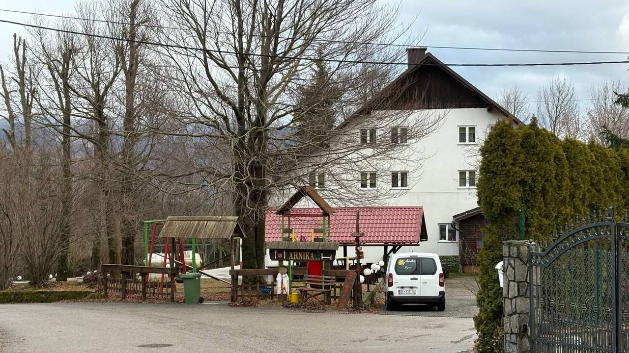 Het hotel 'op' een toekomstig Gillis-park.