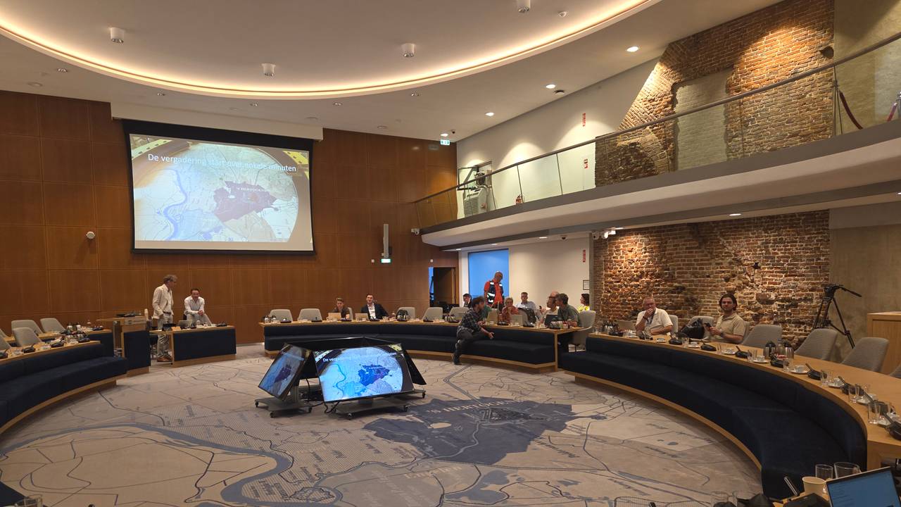 De raadszaal in Den Bosch (foto: Omroep Brabant)