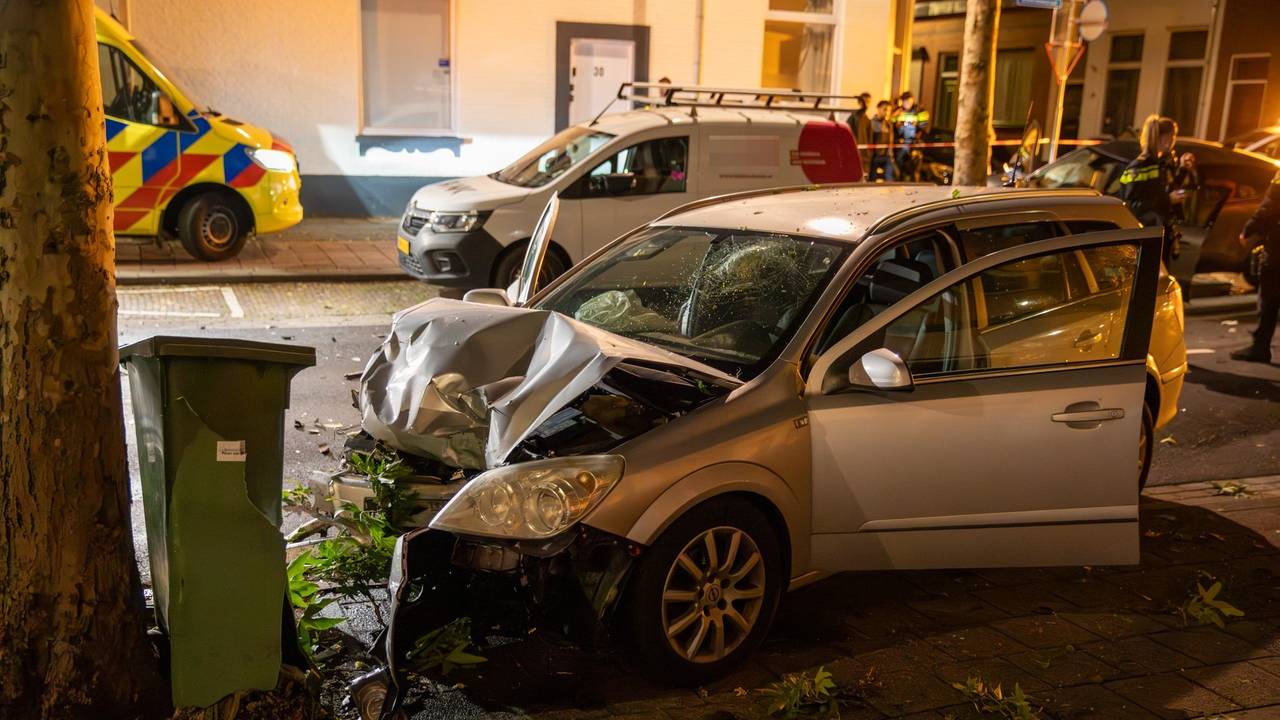 Ongeluk in Bergen op Zoom (foto: Christian Traets/Persbureau Heitink).