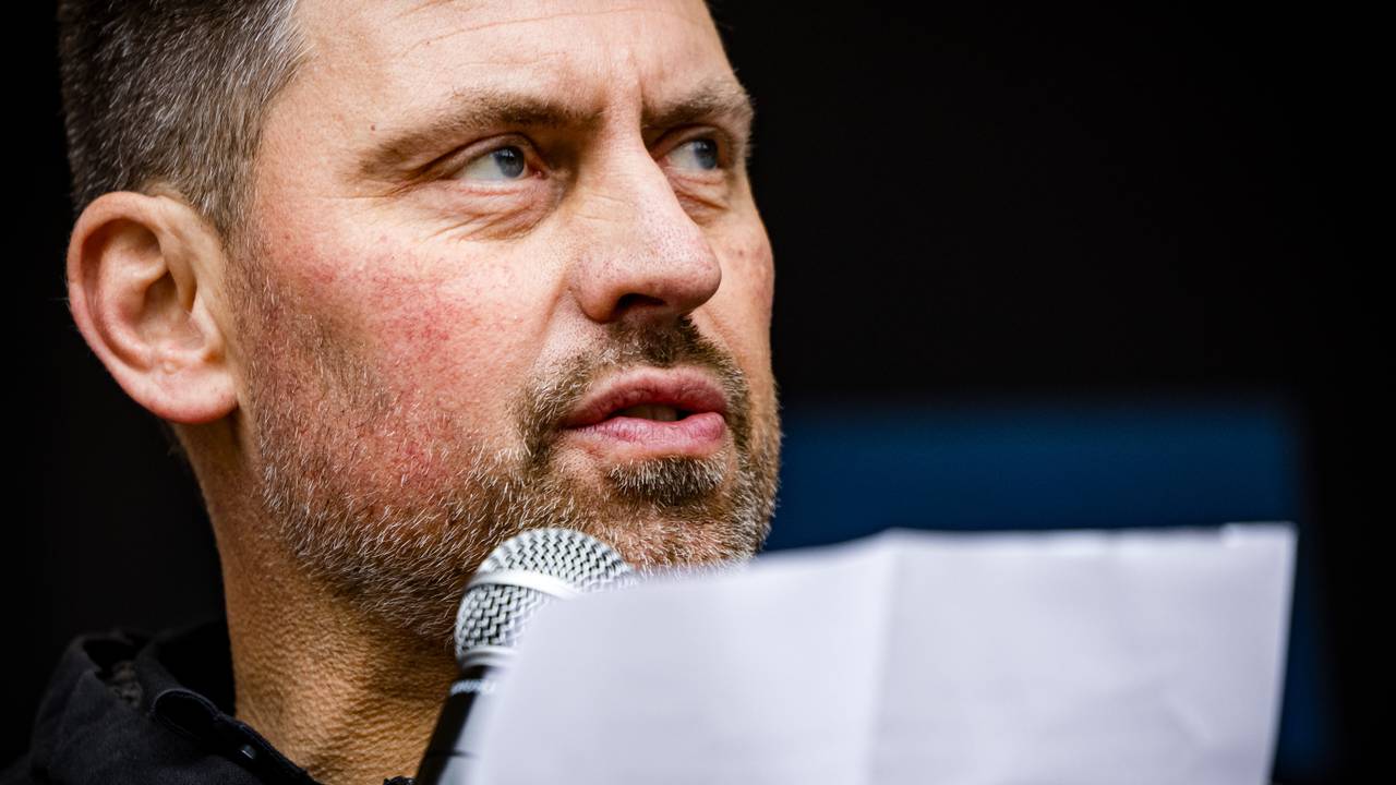 GroenLinks en PvdA willen inspreekverbod Mark van den Oever (foto: ANP).