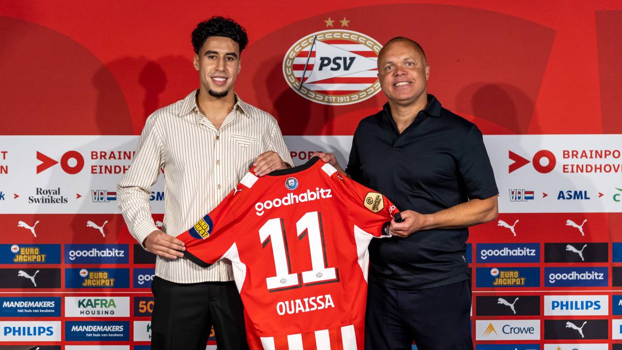 Sami Ouaissa tekent een contract tot 2031 bij PSV 